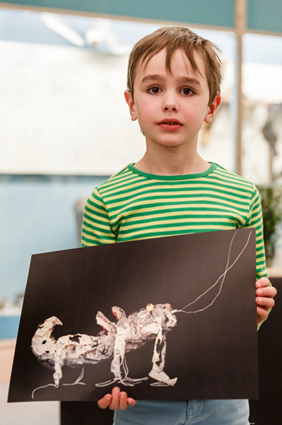 Valentins Ernennung zum SchreckenBotschafter, Foto: Christian Rudat, (c) Roter Fleck Verlag